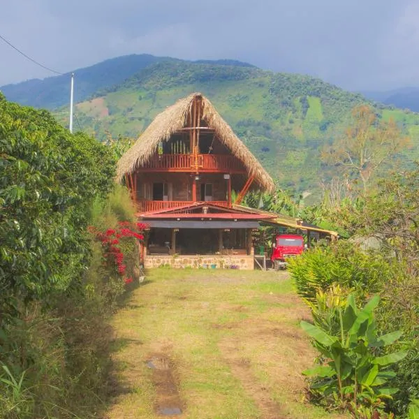 hospedaje rural finca cafetera La Maloka, hotel v destinaci Jardin