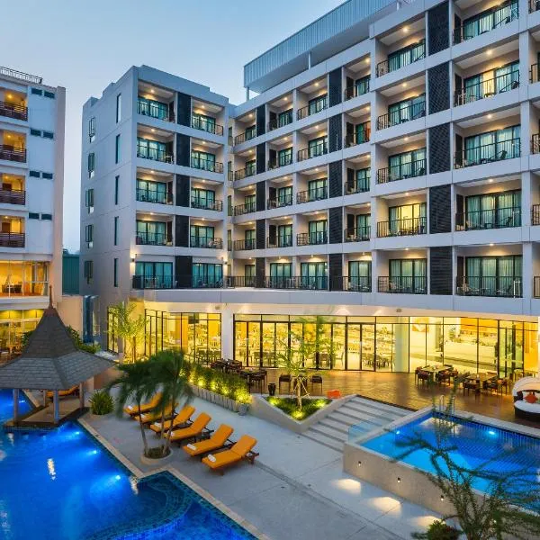 J Inspired Hotel Pattaya - SHA Extra Plus，芭達雅中心的飯店