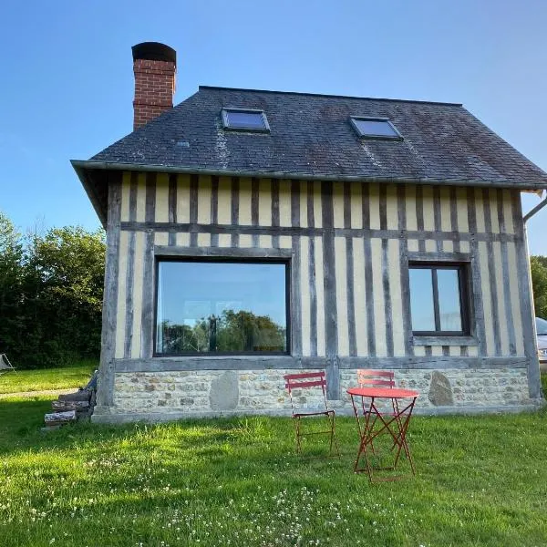 Maisonnette au calme, 15 kms Honfleur/Deauville – hotel w mieście Les Authieux-sur-Calonne