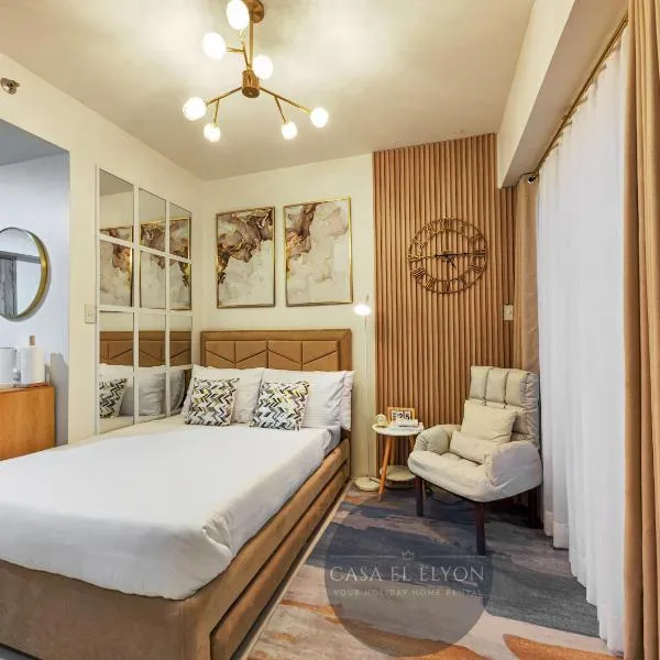 Wooden Aesthetic Fully Furnished Studio at INSPIRIA, hotel v destinaci Davao