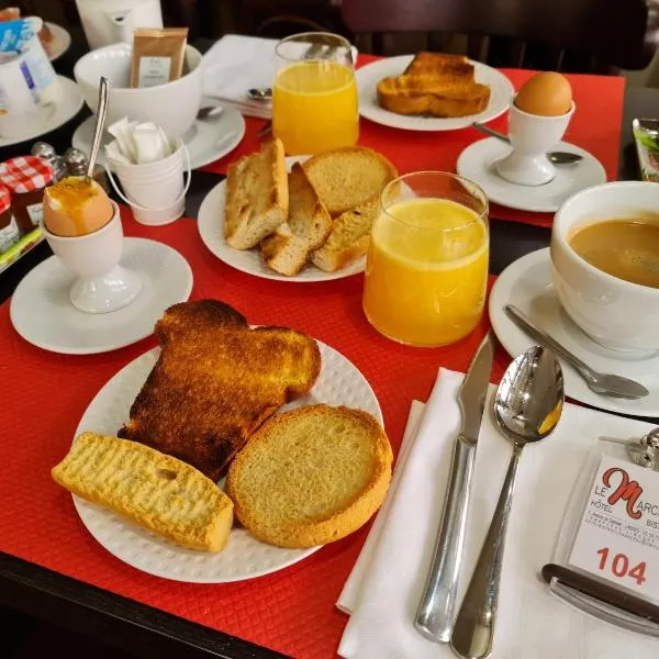 Hôtel Bistrot Le Marceau, hotel di Verneuil-sur-Vienne