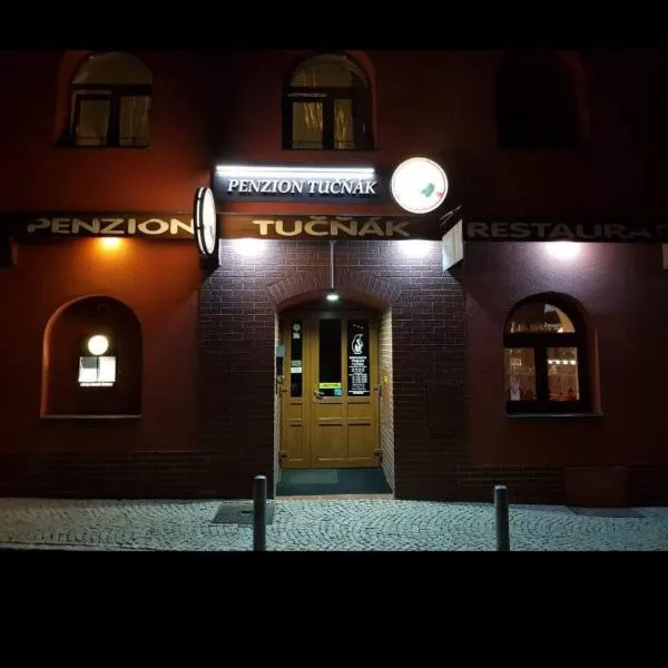 Penzion Tučňák, hotel di Pivonín