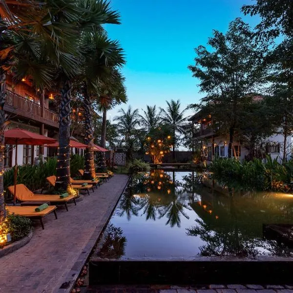 Dontrei Villa Angkor, hotel in Phumĭ Rôviĕng