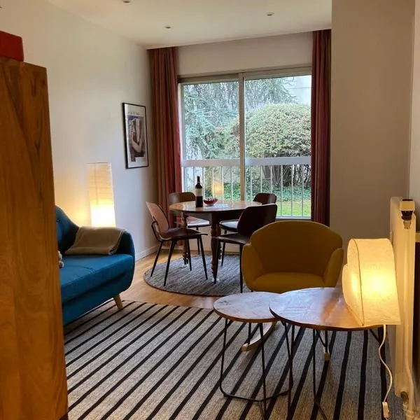 Vue sur jardin, 3 pièces