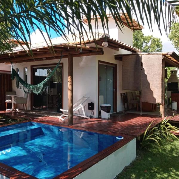 Vila Tahiti Casa 5 - Piscina a 400 mts da Praia, 2 suites com Ar Cond - Taipu de Fora, Barra Grande - Foto 4