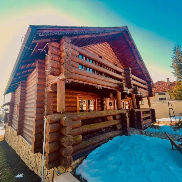 TRINITY Log Cabin Wellness resort、シュルバのホテル