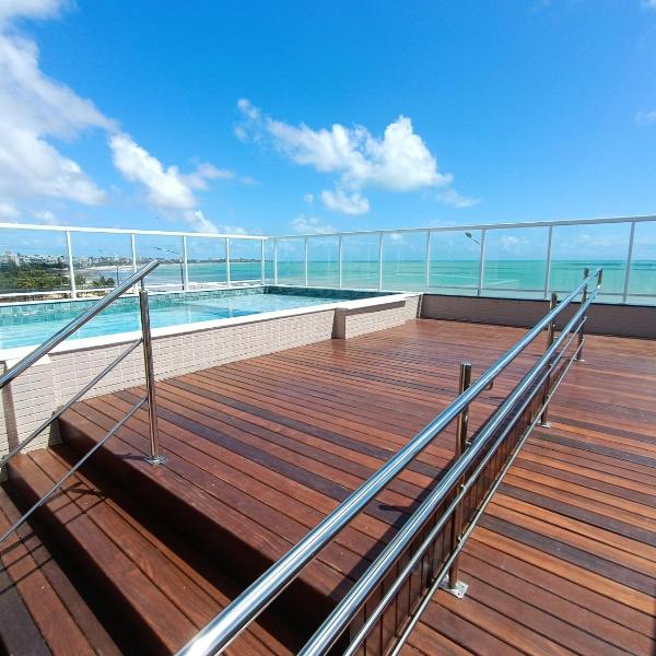 Pé na Areia no Bessa - Paradise Beach - Piscina na Cobertura - Foto 5