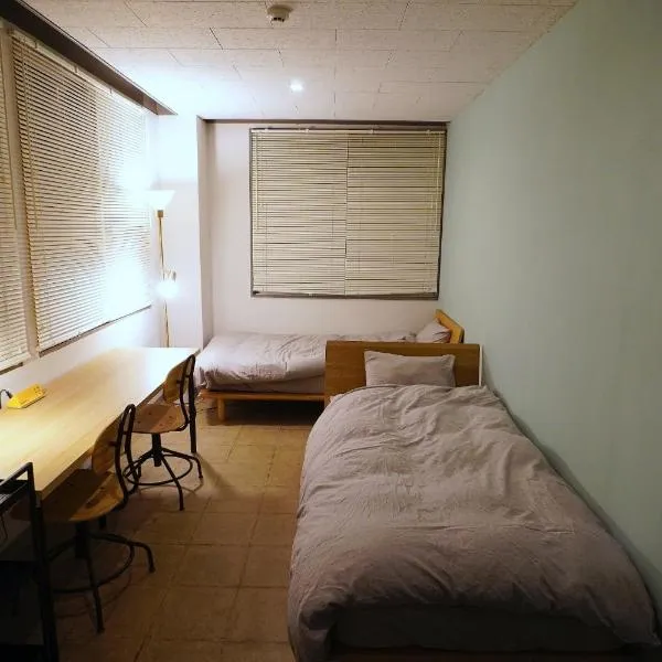 La Union Twin room with share bath room - Vacation STAY 31448v, hotel Fukusimában