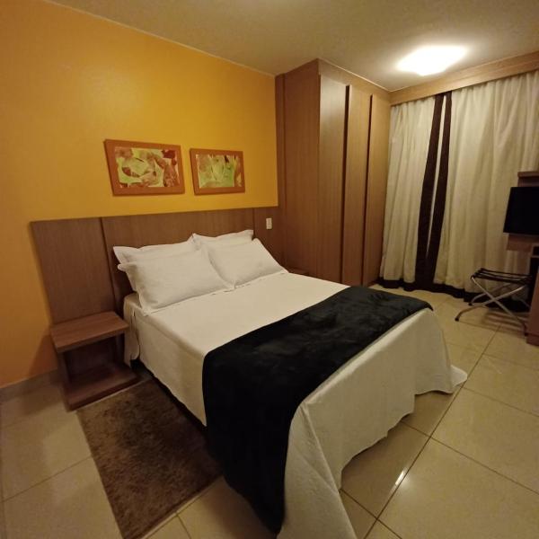 Lindo Flat em resort silencioso e aconchegante