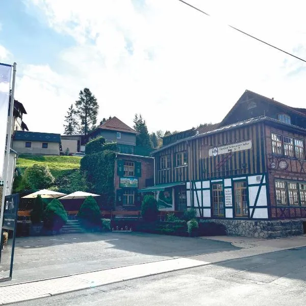 Gasthof & Pension "Schwarzer Adler", khách sạn ở Eisfeld