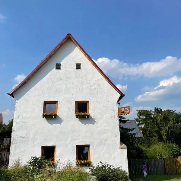 Bílka 33 - Village home in the Czech Central Highlands, hotel in Bořislav