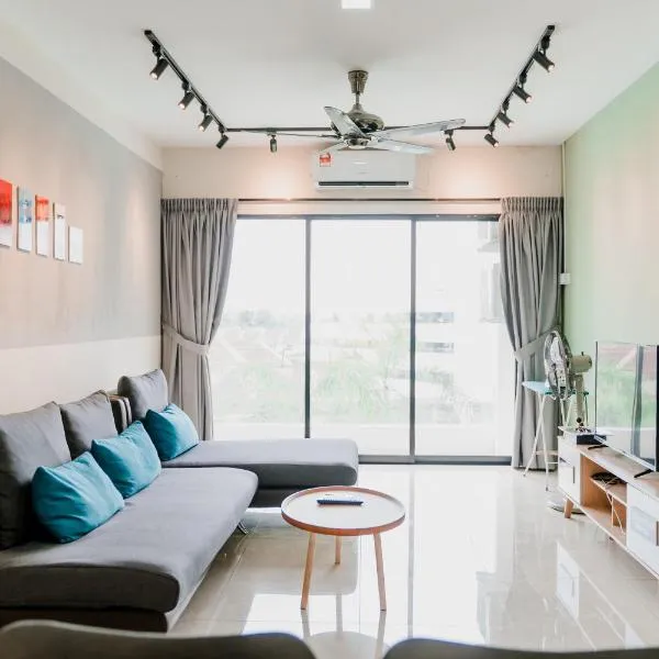 Arcade Game Room Manhattan WaterPark Condo 5pax, hotel v destinaci Ipoh