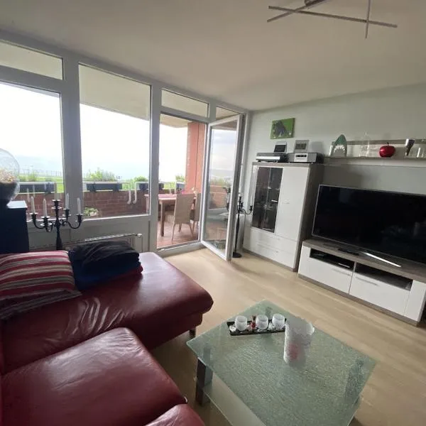 Schönes Feriendomizil mit Meerblick Südstrand Nähe Fliegerdeich in Wilhelmshaven, hotel in Wilhelmshaven