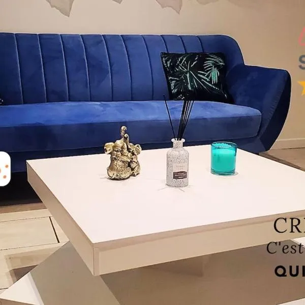 Tulsa Home - Superbe appartement de deux chambres - avec terrasse privée, hotel en Osny