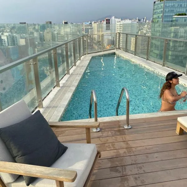 Moderno departamento Miraflores 360, hotel in Lima