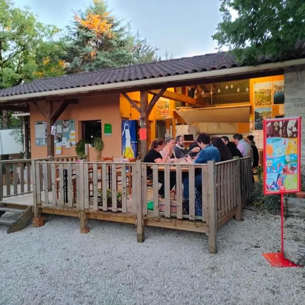 CAMPING LE BEL AIR mobil home LE CORNOUILLER 4 personnes – hotel w mieście Limogne-en-Quercy