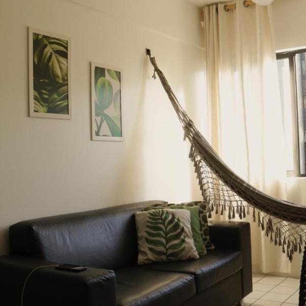 Apartamento calmo e aconchegante - 80 metros da praia de Maceió, Alagoas - Foto 2