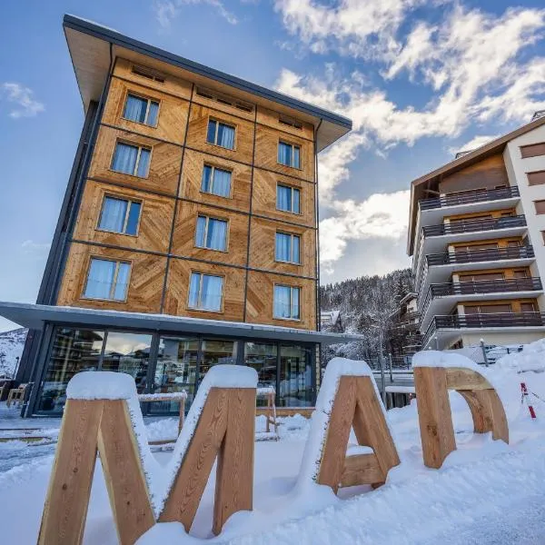 MAD Mount Hotel & Spa, hotel en Ovronnaz