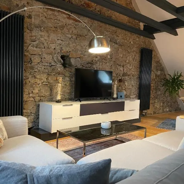 VOH SUPER EXKLUSIVES LOFT, ZENTRAL, Smart-TV, Parkplatz, hotel v destinaci Vohenstrauß