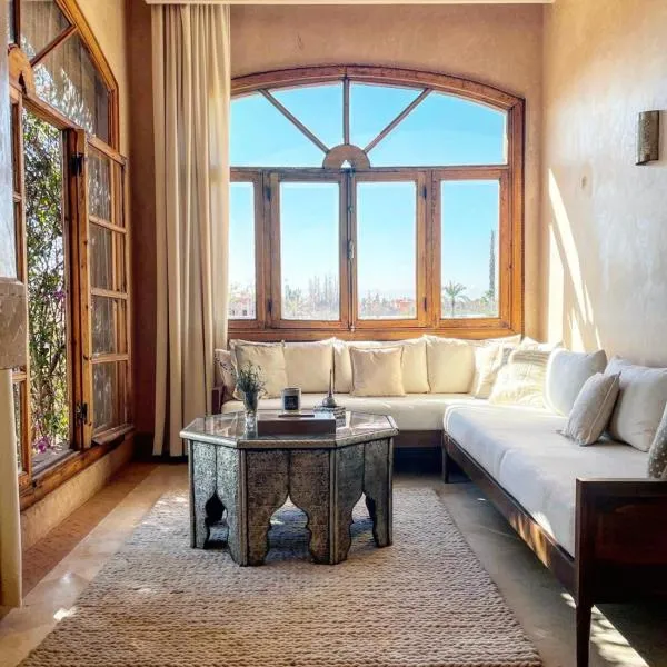 Jenan Mayshad Marrakech, Boutique hotel with Pool & Private Padel Court, hotel a Marrakech