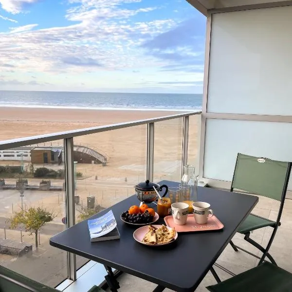 Au85, Bel appartement, vue océan, pied de la plage – hotel w mieście Saint-Jean-de-Monts