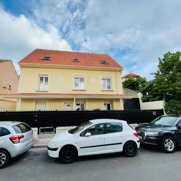 MAGNIFICENT Family Flat Self checkin avb, hotel v destinaci Garges-lès-Gonesse