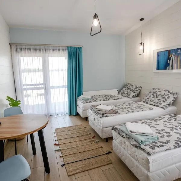 Halfarock Vízi-Erdei Apartmanház, hotel a Levelek