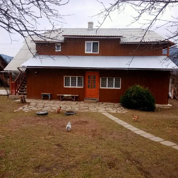 Holiday Home Tihiy Dvor, отель в Микуличине