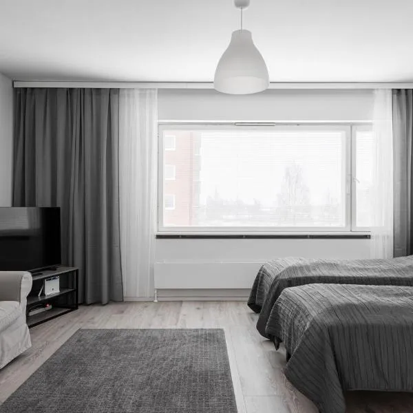 Fresh 2BR-apartment with FREE parking, hotel in Pori