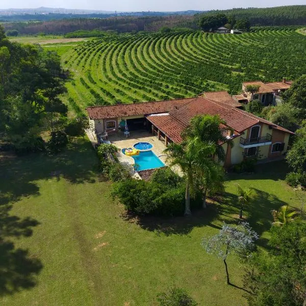 Chácara Tâmonamió - Casa de campo completa para sua família - WIFI fibra, hotel en Limeira