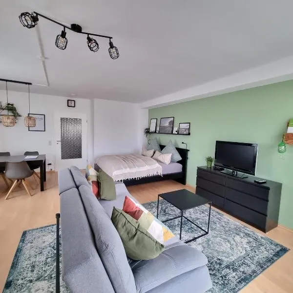 Bad Bergzabern में, होटल Ferienwohnung Appartement Bad Bergzabern mit Schwimmbad und Sauna