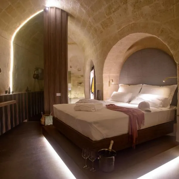 Le Malve Cave Retreat, hotel i Matera