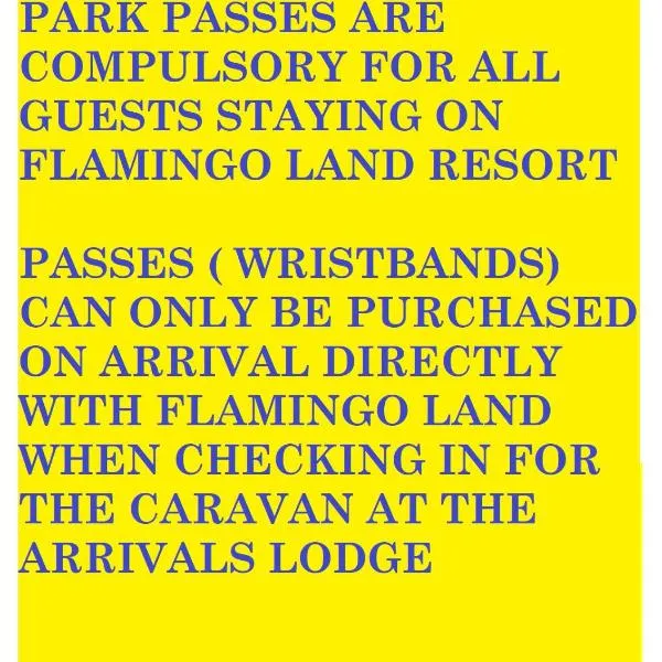 Flamingo Land - Cedar Wood CW30, ξενοδοχείο σε Kirby Misperton