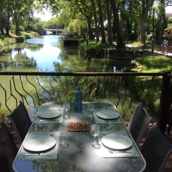 Péniche Kairos - Havre de paix sur Canal du midi, khách sạn ở Toulouse