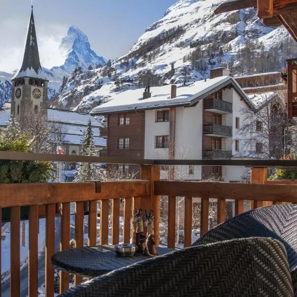 Matterhorn Lodge Boutique Hotel & Apartments, hotelli Zermattissa