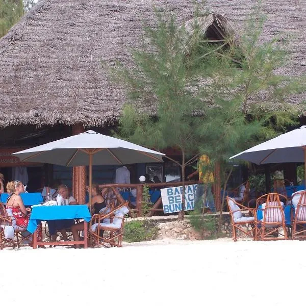 Baraka Beach Bungalows, hôtel à Nungwi