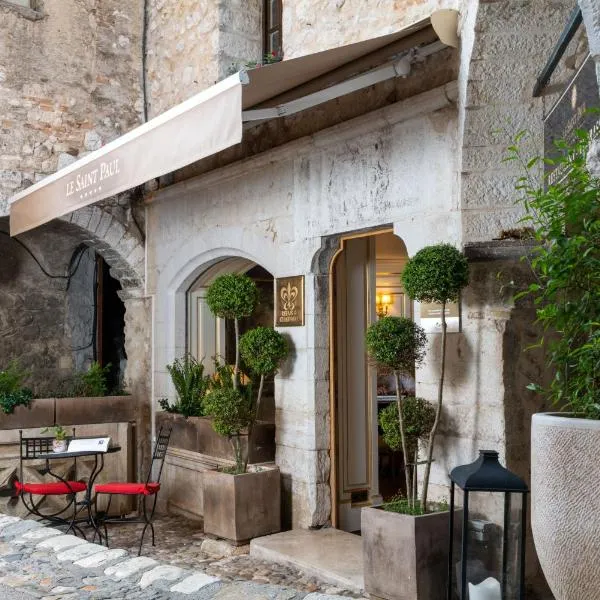Hotel Le Saint Paul – hotel w Saint-Paul-de-Vence