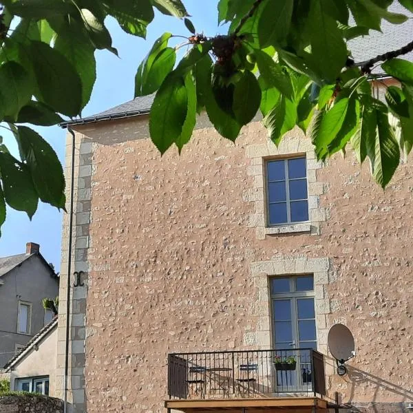 Loire Valley village centre apartment chezANIA, hotel a Le Grand-Pressigny