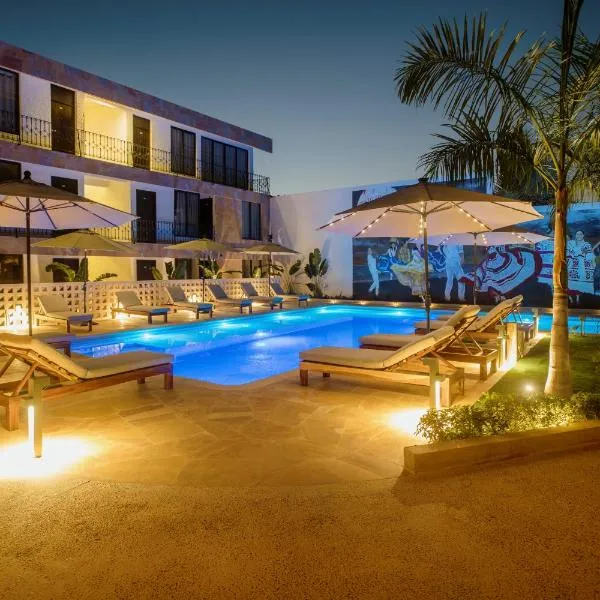 Hotel Camino Del Sol, hotelli kohteessa Puerto Escondido