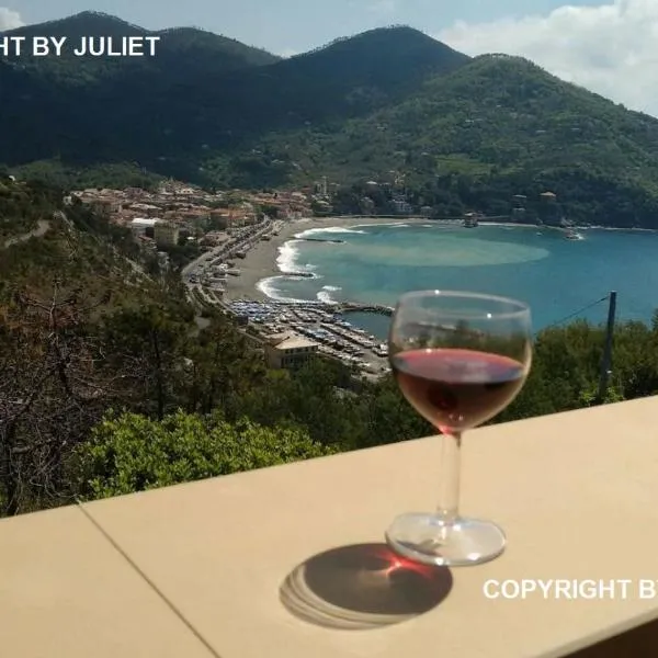Juliet - apartment in Liguria 5 Terre UNESCO site, hotel v mestu Levanto