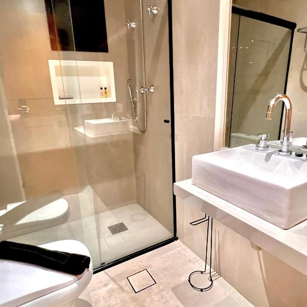 067 - Rentaqui Flat Apartamento Hampton Jardins - Foto 3