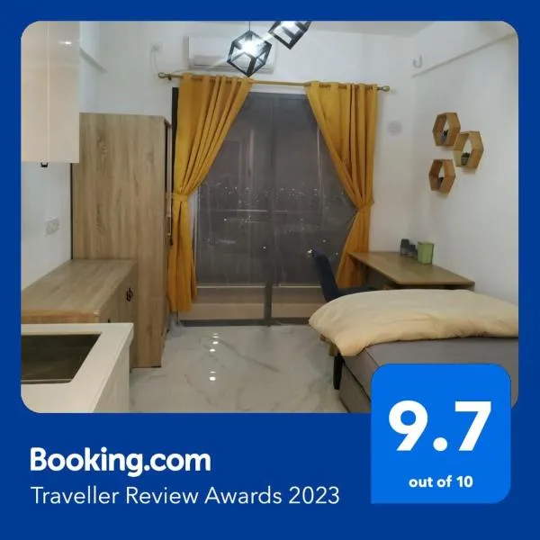 Apartemen Scandinavian 20m dengan 1 Kamar Tidur dan 1 Kamar Mandi di BSD Sky House BSD, hotel v destinaci Cilenggang