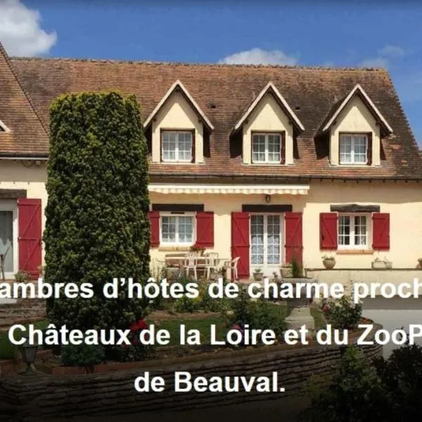 La Noisetiere, hotel v destinaci Noyers-sur-Cher