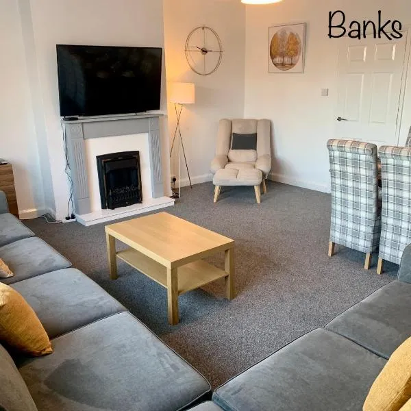 Banks View, Spacious modern apartment in Filey., hotel in Filey