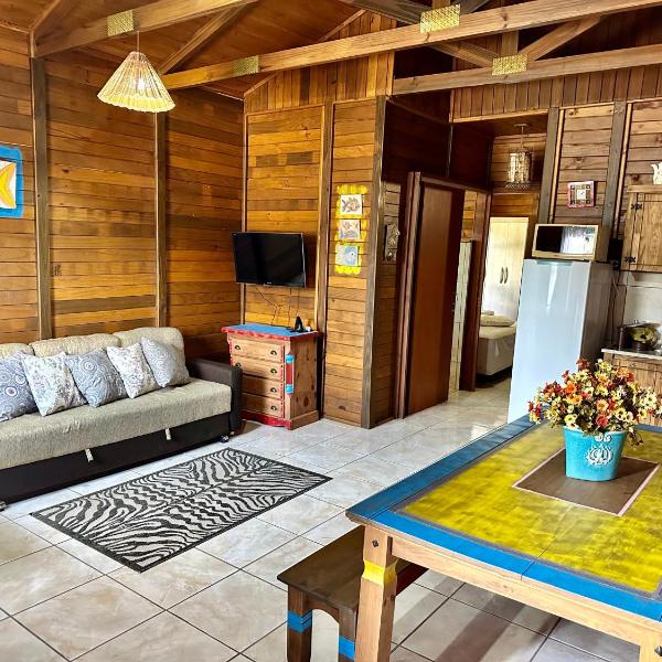 Cabana com piscina - 5 min a pé da praia - Porto Belo - Foto 4