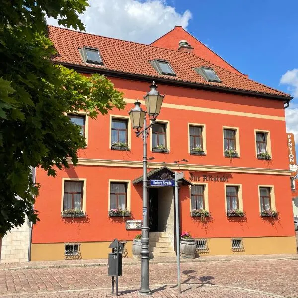 Viesnīca zur altstadt pilsētā Harth - Pöllnitz