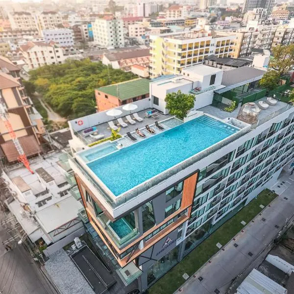 Amethyst Hotel Pattaya、パタヤ・セントラルのホテル