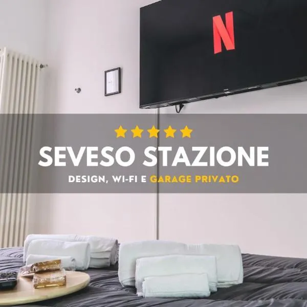 [Seveso-Stazione] Design, Wifi & Garage Privato, hotel in Seveso
