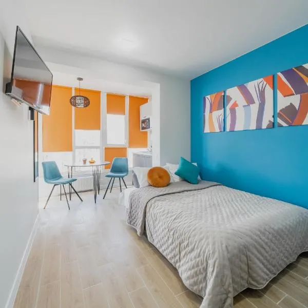 MYFREEDOM Apartments, метро Нивки、キーウのホテル