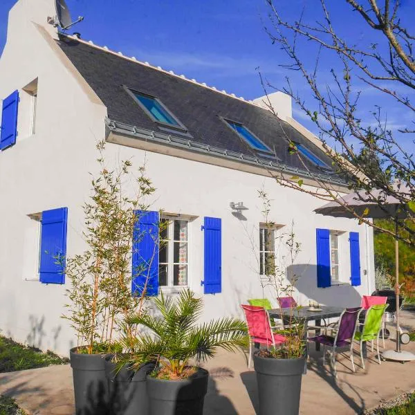 Maison Neuve Confortable Proche Plages à Locmaria – Jardin, Terrasse, Wifi, Classée 3* - FR-1-418-209, hotel v destinaci Locmaria